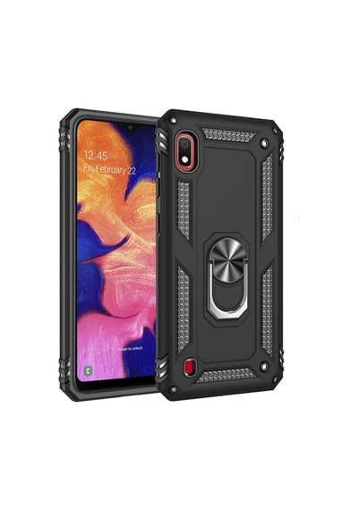 Samsung Galaxy Uyumlu A10 Kilif Sofya Yüzüklü Standli Silikon Kilif 478324700