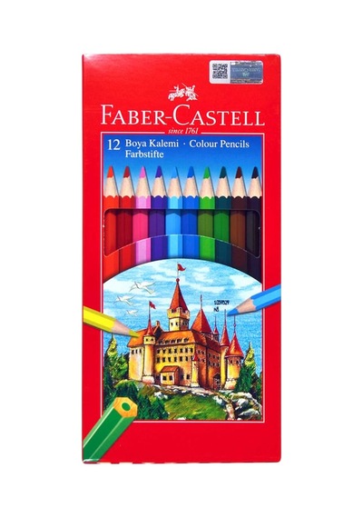 Faber-castell 12 Renkli Boya Kalemi Seti 12'li Paket
