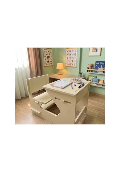 Ergonomik Ahşap Çocuk Çalışma Masası Ve Sandalyesi Seti, Aktivite, Oyun Ve Okuma Masası Seti, Montessori Ahşap Çocuk Aktivite Masası Ve Sandalyesi Krem Ergonomik Ahşap Çocuk Çalışma Masası Ve Sandalyesi Seti, Aktivite, Oyun Ve Okuma Masası Seti, Montessori Ahşap Çocuk Aktivite Masası Ve Sandalyesi Krem