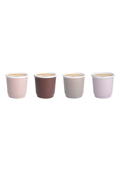 Madame Coco Kalre 4'lü Espresso Seti - Renkli - 90 Ml 8684427293423 Çok Renkli