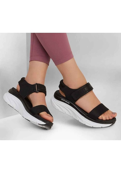 Skechers Dlux Walker New Block Kadın Sandalet 119226-BLK Siyah