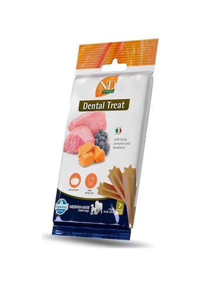 N&d Dental Treat Kuzulu Yaban Mersinli Medium Köpek Ödülü 100 Gr