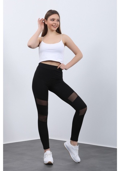 Eris Moda Toparlayıcı Çitf Tüllü Dalgıç Kumaşsiyahm Siyah