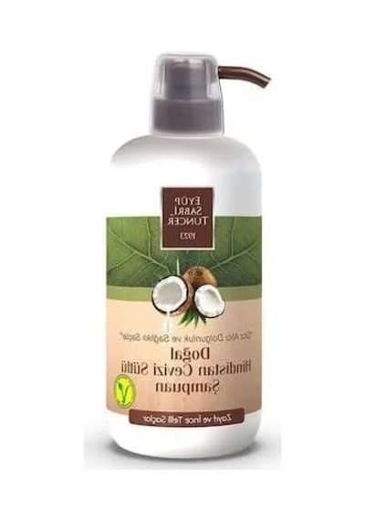 Doğal Hindistan Cevizi Sütlü Şampuan - 600 Ml Beyaz