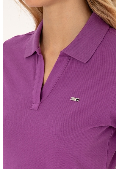 U.s. Polo Assn. Kadın Menekşe Tişört 50320032-vr037 Menekse