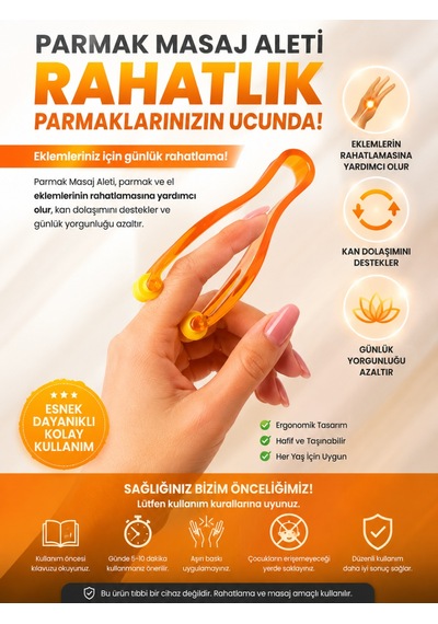Masaj Aletleri & Şilteleri Parmak Masaj Aleti El Ve Parmak Rahatlatıcı Masaj Aparatı