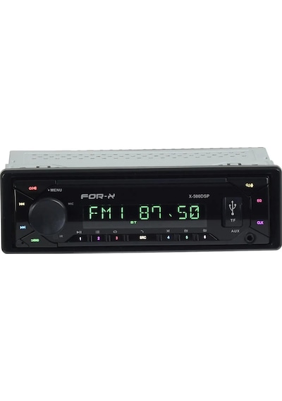 For-x X-500dsp 4x60w 3 Amfi Çıkışlı Tesisat Teybi 6rca
