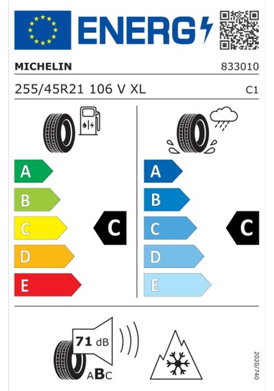 Michelin 255/45R21 106V XL Ne0 Pilot Alpin 5 Suv 4X4 Suv Kış Lastiği 2024