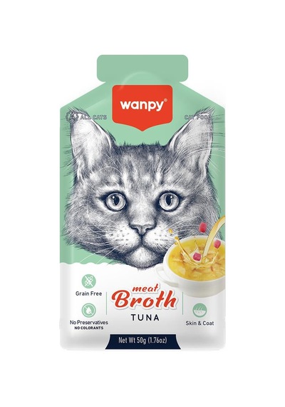 Wanpy Ton Balıklı Kedi Çorbası 50 G