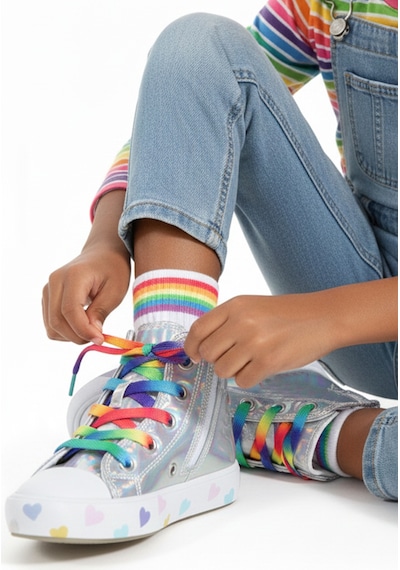 Artı Artı Ayakkabı Mia Kids-2400 Hologram 3d Kız Çocuk Bacıklı &fermuarlı Gümüş Sneakers Gümüş Artı Artı Ayakkabı Mia Kids-2400 Hologram 3d Kız Çocuk Bacıklı &fermuarlı Gümüş Sneakers Gümüş