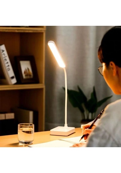 İnce Uzun Usbli Dokunmatik 3 Kademeli 360 Derece Özel Göz Korumalı Led Lityum Masa Lambası Belirtilmemis