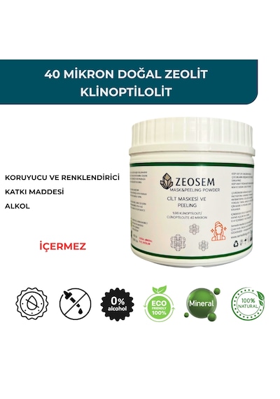 Zeosem Zeolit Cilt Maskesi Ve Peeling 400 G