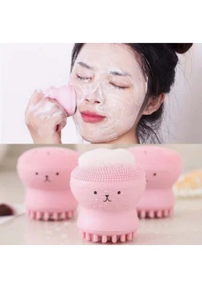Petinka Mini El Yüz Peeling Etkili Cilt Temizleme Fırçası Silikon Temizlenmesi Siyah Nokta Giderici