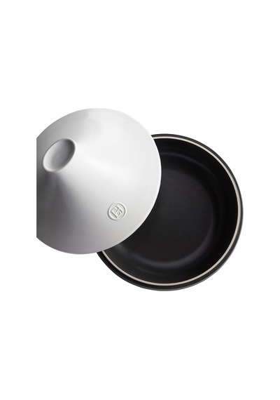 Emile Henry İnduksiyon Uyumlu Tajin 32 Cm 4 L Slate Beyaz Kapaklı/slate -776632 - Beyaz Kapaklı/slate Beyaz