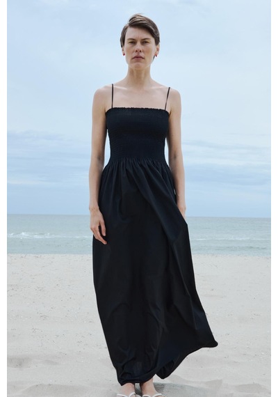 Suud Collection Siyah Alira Maxi Elbise