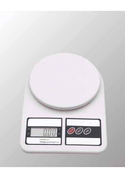 Dijital Mutfak Terazisi, 10 Kg, 1 Gram, Çift Ölçü Birimli Çok Renkli