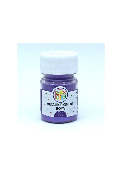 EPOKSİ REÇİNE METALİK SEDEFLİ PİGMENT TOZ BOYA MOR RENK 10 GR