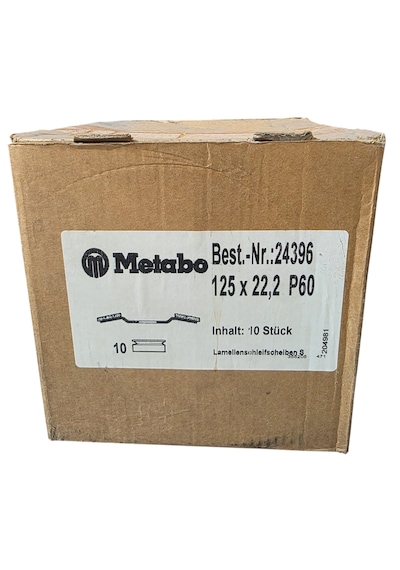Metabo 125x22,23 P60 Nk 624396000 Flap Disk 10 Adet