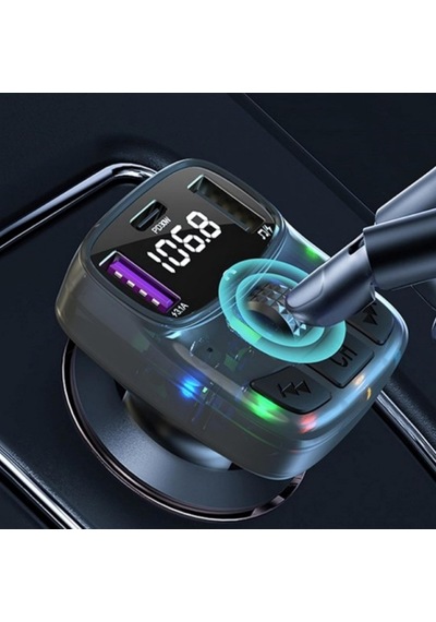 Lexroo Bluetooth Araç Kiti Fm Transmitter & 30w Hızlı Şarj