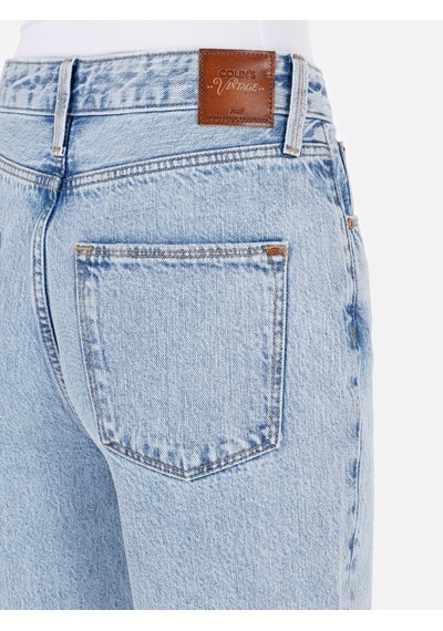 Colin's Colins 884 Lauren Normal Kesim Yüksek Bel Düz Paça Mavi Kadın Jean Pantolon Cl1069432 Denim