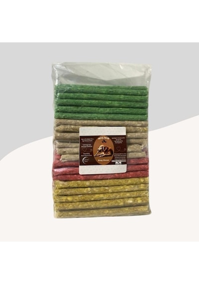 Köpekler İçin 100lü Renkli Munchy Ödül Çubuğu