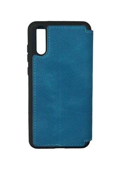 Jopus P20 İle Uyumlu Premium Kapaklı Kılıf Mavi