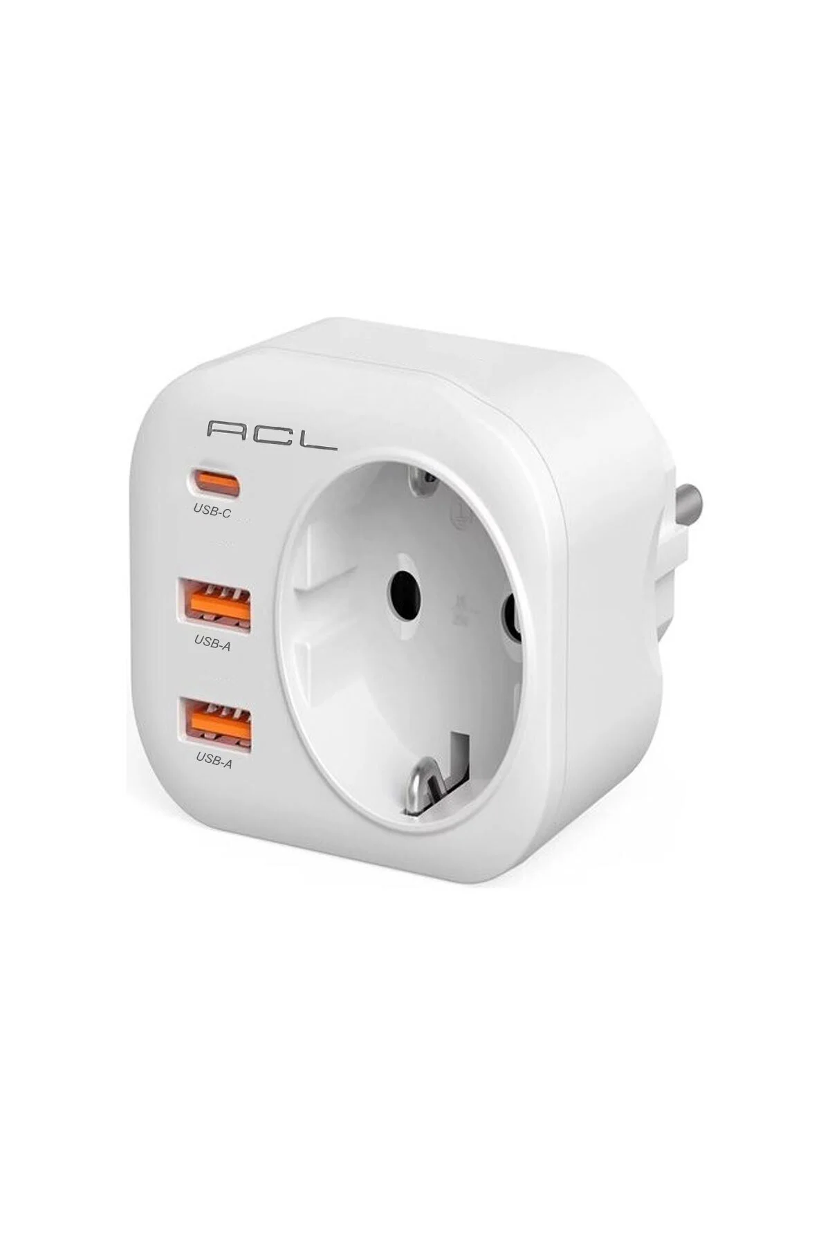 Ac-115 2500w 3.4a 2 Usb-a 1 Type-c 1 Soket Akım Korumalı Şarj Adaptörü Priz Çoğaltıcı Diğer