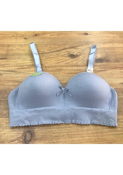 Best Bra Umt Kadın Telsiz İçi Boş C Cup Rahat Sütyen Gri