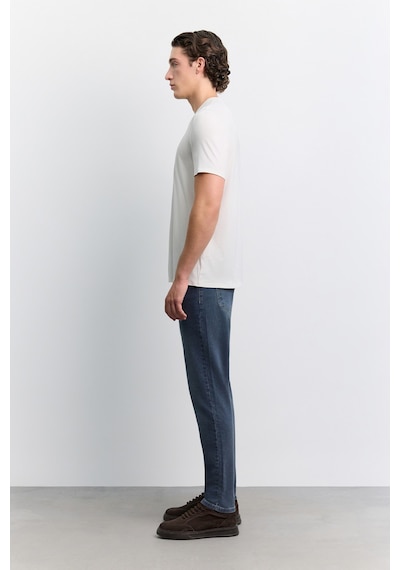 Avva Erkek Ekru Bisiklet Yaka Soft Touch Premium Basic Regular Fit T-shirt A62y1037 Avva Erkek Ekru Bisiklet Yaka Soft Touch Premium Basic Regular Fit T-shirt A62y1037