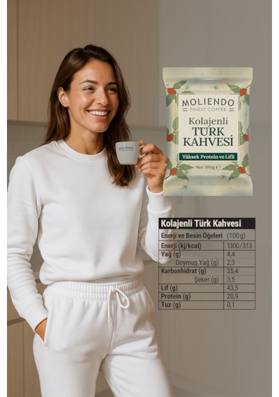 Moliendo Kolajenli Türk Kahvesi 100 G Türk Kahvesi