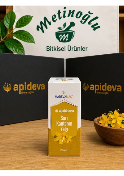Apideva Sarı Kantaron Yağı 20 Ml