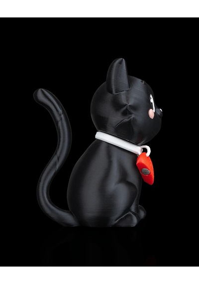 Purrfect Pair Mıknatıslı Kalpli Aşık Kediler Biblo Seti 10 Cm