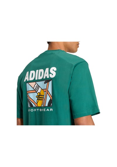 Ke4339-e Adidas M Anı Pop Bk T Erkek T-shirt Yeşil Ke4339-e Yeşil