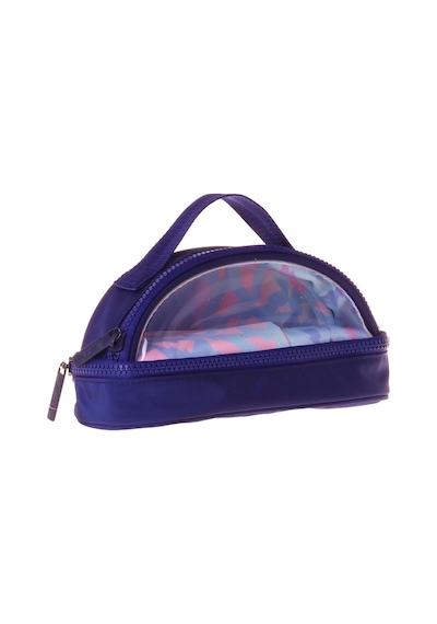 Tr Navy Blue Lightning Parlak Kumaş Detaylı Lacivert - Pembe Kız Çocuk Kalem Çantası/kalemlik - K1866 Genel