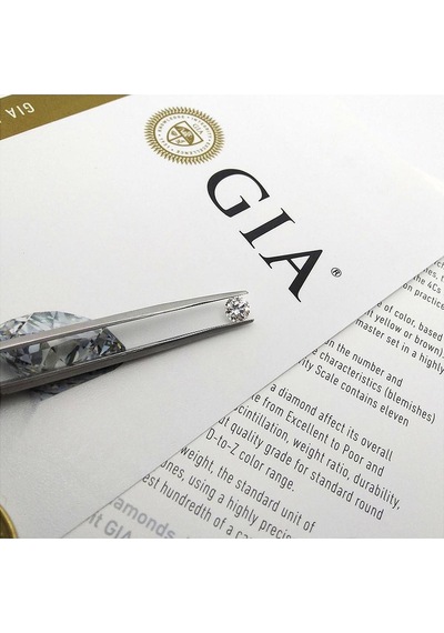 0.80 Karat G Vs2 Gıa Sertifikalı Pırlanta Tektaş Yüzük Beyaz