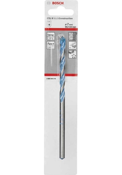 Bosch CYL-9 MultiConstruction 7x150 mm Çok Amaçlı Delme Ucu - 2608596076