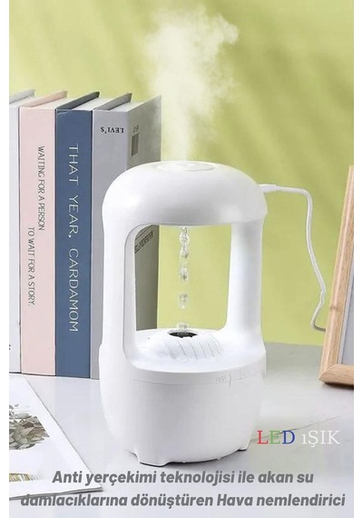 Hava Nemlendirici Aromatik Oda Kokusu Difüzörü Buhar Ultrasonik Led Işıklı 500ml Disco Topu - 59604975