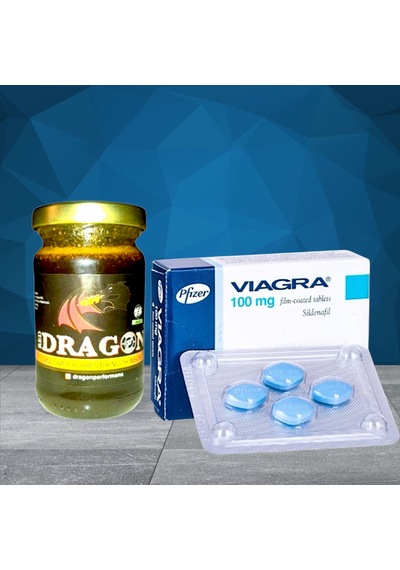 Dragon 110gr Birtkisel Macun + Via100mg 4tablet Set Formen