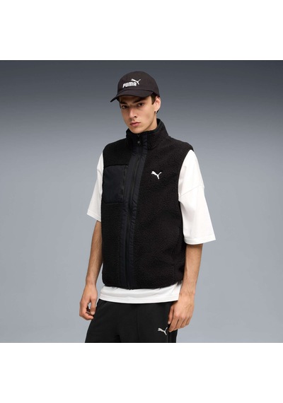 Puma Erkek Çift Taraflı Sherpa Yelek 688372 01 Siyah