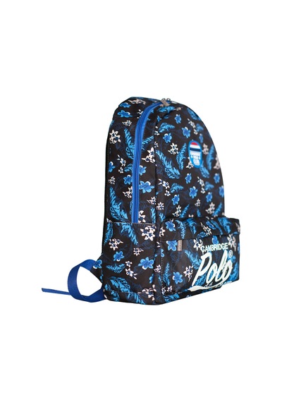 Cambridge Polo Club Island Roamer İki Bölmeli Unisex Sırt Çantası Siyah