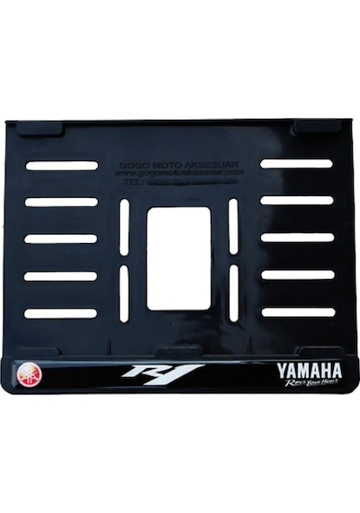 Yamaha R1 Uyumlu 2 Plastik (15x24 Cm) Kırılmaz Plakalık