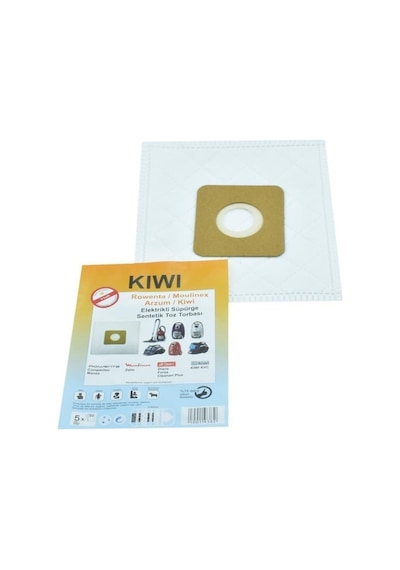 Kiwi Kvc 4105 Elektrikli Süpürge 10 Adet Bez Toz Torbası