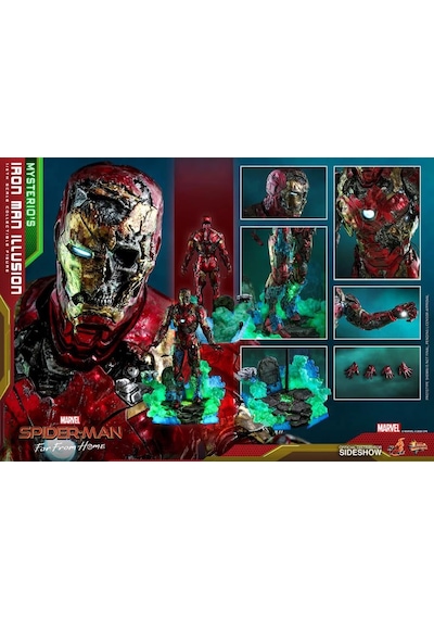 Hot Toys Mysterio's Iron Man Illusion Sixth Scale Figure - MMS580 906794 - Spider-Man: Far From Home