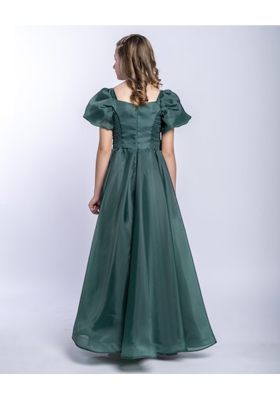 Kız Çocuk/genç Yeni Moda Parlak Kumaş Omuz Detaylı Tam Kalıp Abiye Elbise 5416-zümrüt Zümrüt Yeşili Kız Çocuk/genç Yeni Moda Parlak Kumaş Omuz Detaylı Tam Kalıp Abiye Elbise 5416-zümrüt Zümrüt Yeşili