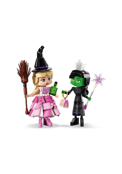 LEGO® Wicked Elphaba ve Glinda Figürleri 75682 - 10 Yaş ve Üzeri Çocuklar için Fantastik Oyuncak Yapım Seti (558 Parça)