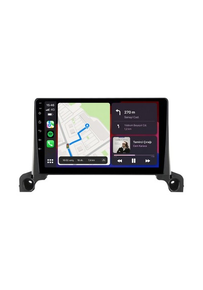 Peugeot 5008 Android Multimedya 2017-2023 Carplay Android Auto Navigasyon Kameralı 4gb Ram 32gb 9"