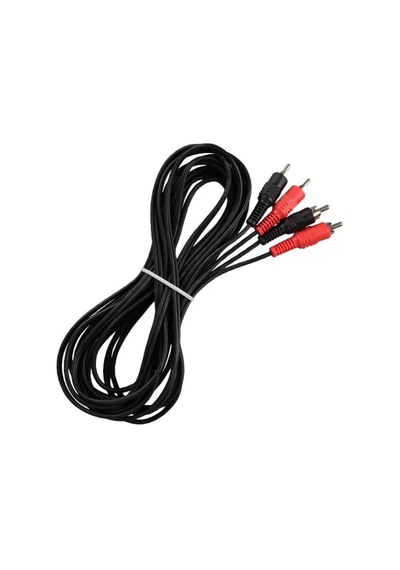 Sh Powermaster Pm-428 Siyah 5 Metre 2 Rca + 2 Rca Kablo Najmaddin
