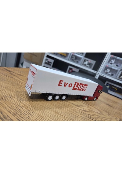 1/64 - Scania 4x2 Ve Tenteli Dorse Welly Tır Çekici