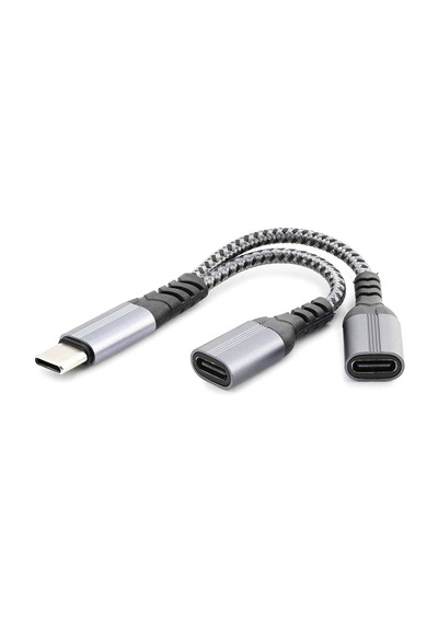 Type-c Şarj Ve Ses Ayırıcı Kablo 100w Gj017 Evimdeyokyok