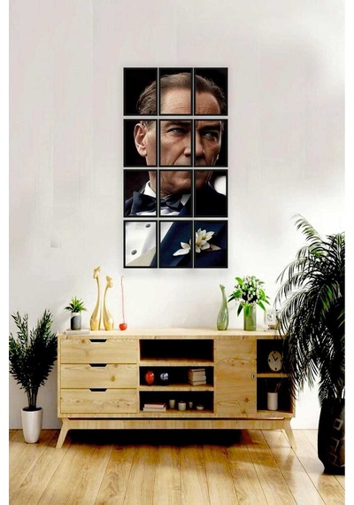 12 Parça Puzzle Yeni Atatürk Atam Çerçeve Görünümlüı Mdf Tablo Duvar Süsü Hediyelik Eşya Renkli - 596129247 Renkli 12 Parça Puzzle Yeni Atatürk Atam Çerçeve Görünümlüı Mdf Tablo Duvar Süsü Hediyelik Eşya Renkli - 596129247 Renkli